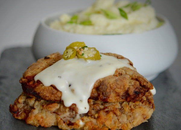 Texas Chicken Fried Steak with Cream Gravy