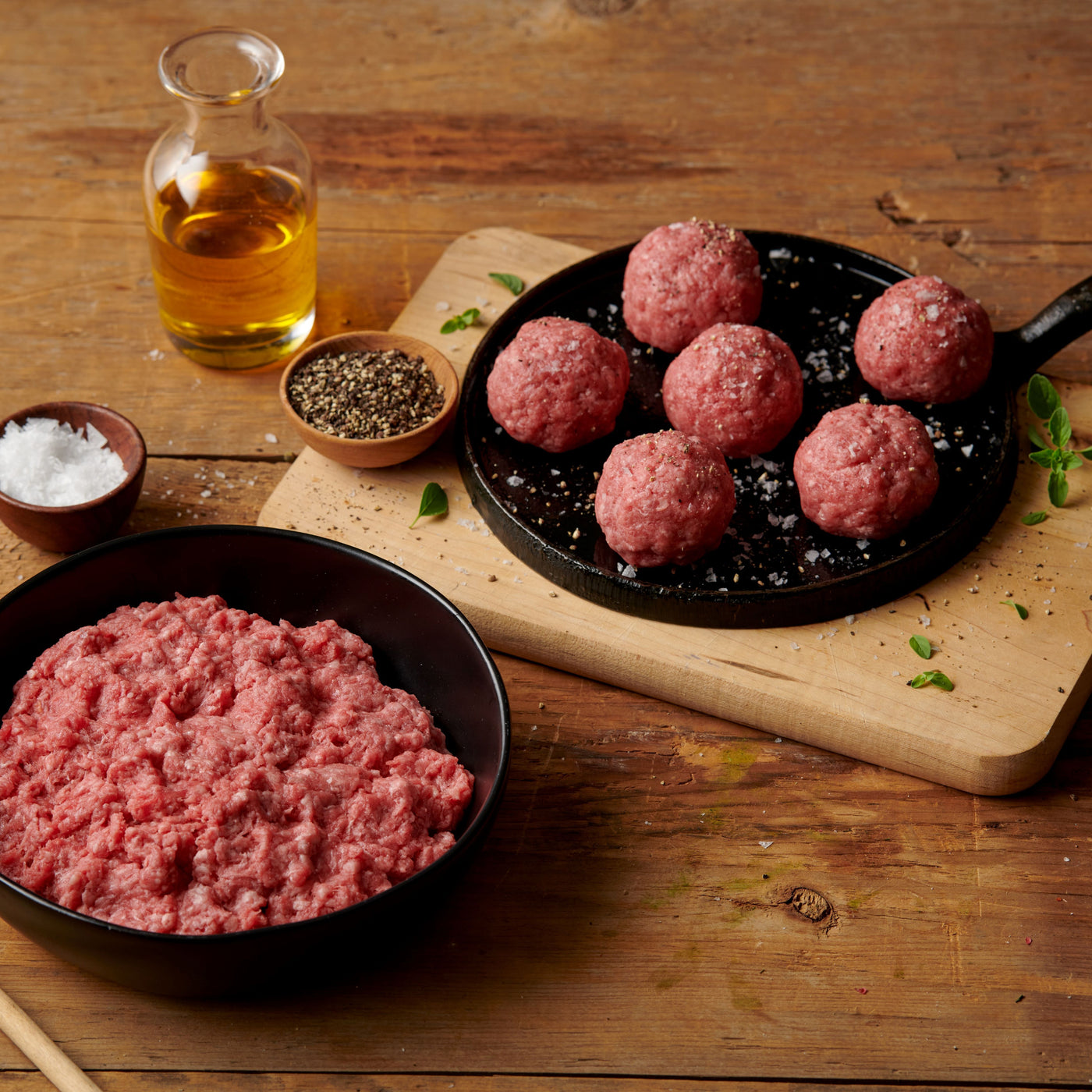 Ground Beef and Skirt Steak Bundle